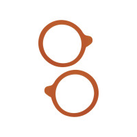 Joint orange de conservation hermétique pour bocal Weck