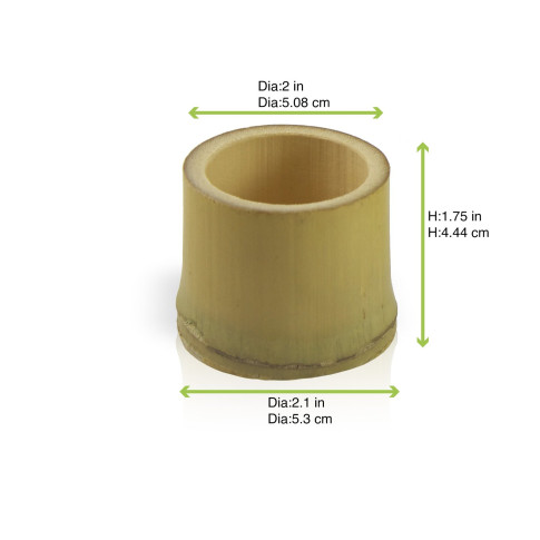 Gobelet bambou "Sapporo"  H45mm 44ml