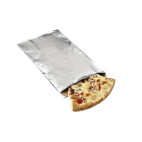 Sac aluminium avec intérieur kraft brun  90x300mm H40mm