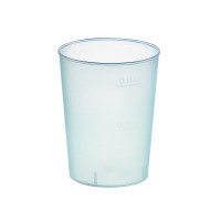 Gobelet plastique PP réutilisable "Optimal"   H50mm 50ml