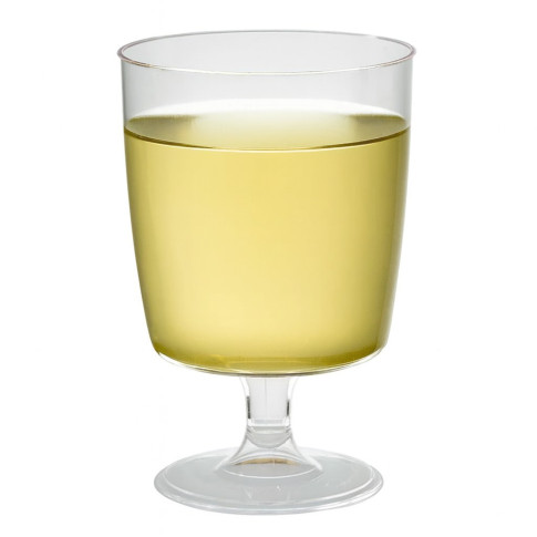 Verre à vin réutilisable plastique PS  H100mm 150ml