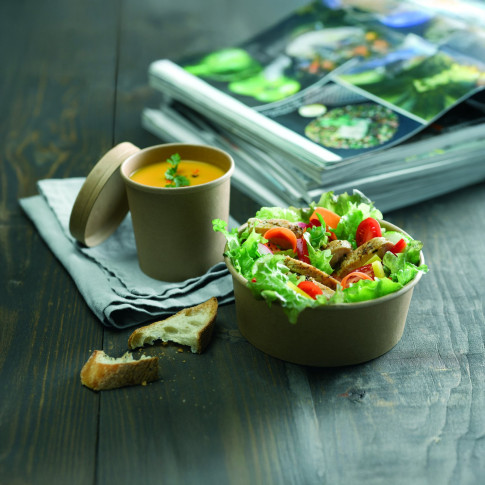 Saladier kraft "Buckaty" multi-usage  H78mm 1000ml