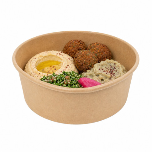 Saladier kraft "Buckaty" multi-usage  H65mm 1000ml