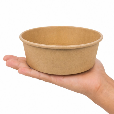 Saladier kraft "Buckaty" multi-usage  H65mm 1000ml
