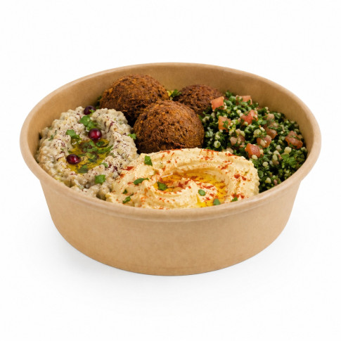 Saladier kraft "Buckaty" multi-usage  H51mm 880ml
