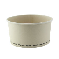 Saladier rond en carton fibre de bambou "Buckaty"   H78mm 1000ml