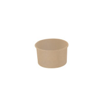Pot carton kraft brun chaud et froid  H50mm 200ml