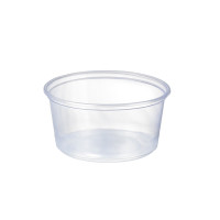 Pot Deli rond PP transparent   H55mm 350ml