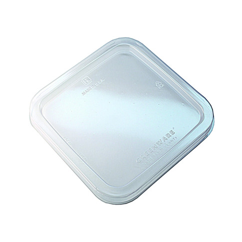 Couvercle carré en PLA - LGS-6  160x160mm H13mm