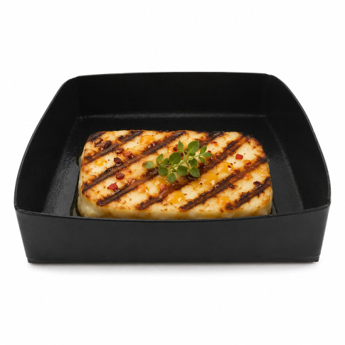 Panier BBQ solide avec bordure 140x140mm H30mm