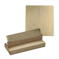 Papier alimentaire blanc enchevêtré en boite distributrice  400x300mm
