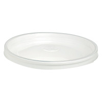 Couvercle rentrant transparent en plastique PP  H10mm