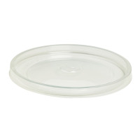 Couvercle rentrant transparent en plastique PP
