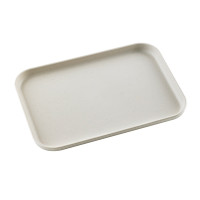 Plateau réemployable en composite beige 240x170mm H16mm