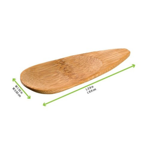 Cuillère goutte bambou Pattaya 100x40mm