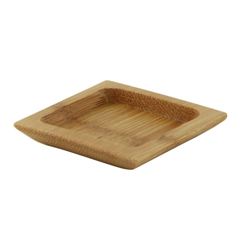 Assiette carrée rebords "Poda"  60x60mm