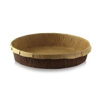 Moule de cuisson papier kraft rond   H35mm
