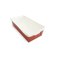 Moule de cuisson carton rectangulaire "Optima" 180x80mm H55mm