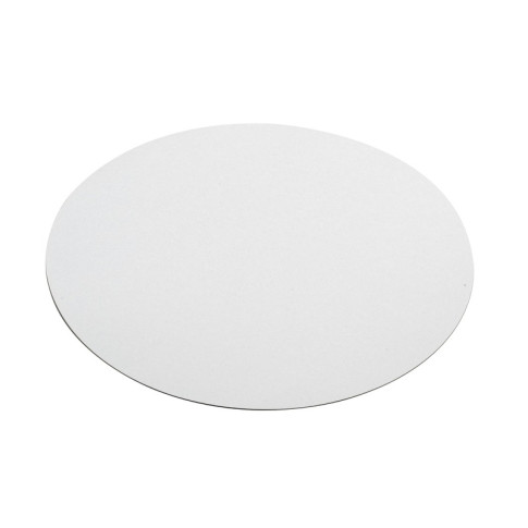 Rond carton double face or noir