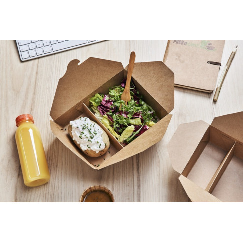 Bouteille transparente en plastique RPET avec bouchon orange 68 H187mm 500ml
