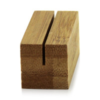 Porte menu en bambou  56x20mm H20mm