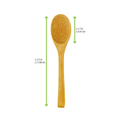 Petite cuillère bambou "Bambi"   H120mm