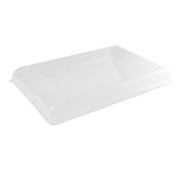 Couvercle PET transparent "  400x274mm H45mm