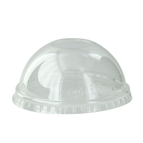 Couvercle dôme transparent en plastique PET  H40mm