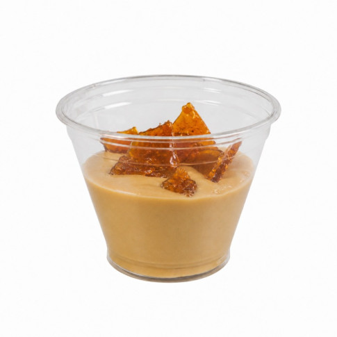 Pot dessert PET transparent  H72mm 270ml