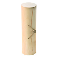 Boite bois cylindrique 7 macarons   H230mm