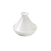 Mini tajine en porcelaine blanc   H80mm
