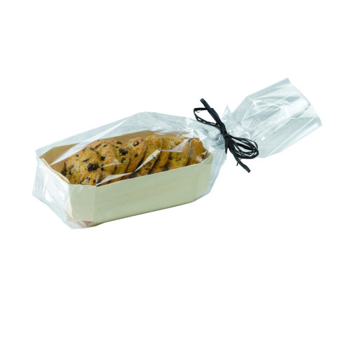 Moule de cuisson bois "Juliette" avec caissette papier 190x105mm H60mm 750ml