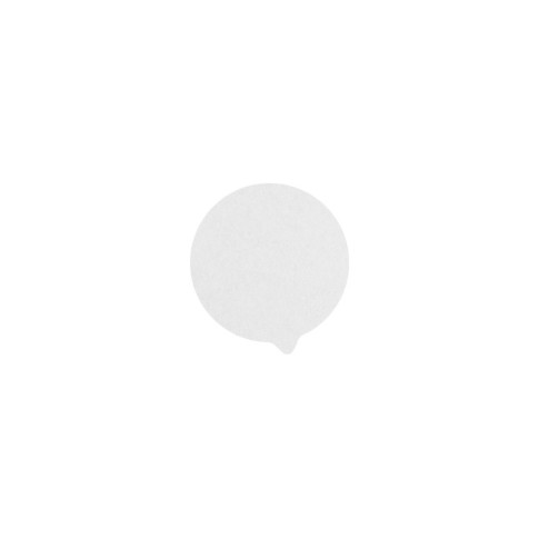 Opercule scellable en papier blanc