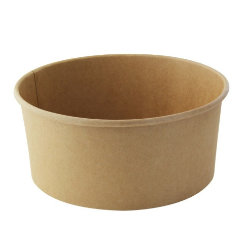 Saladier rond en carton kraft "Buckaty"   H82mm 1560ml