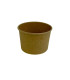 Pot carton kraft brun chaud et froid  H50mm 134ml