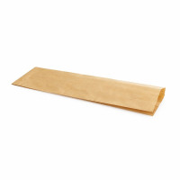 Sac sandwich papier kraft brun ingraissable  100x40mm H340mm