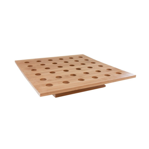 Support bambou pour cônes 36 trous  400x400mm H85mm