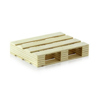 Mini palette bois  80x60mm H17mm
