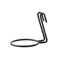 Porte pot métal noir   H70mm