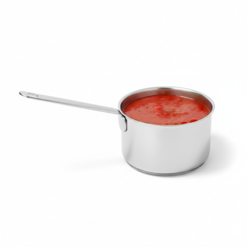 Mini casserole inox avec poignée   H165mm 155ml