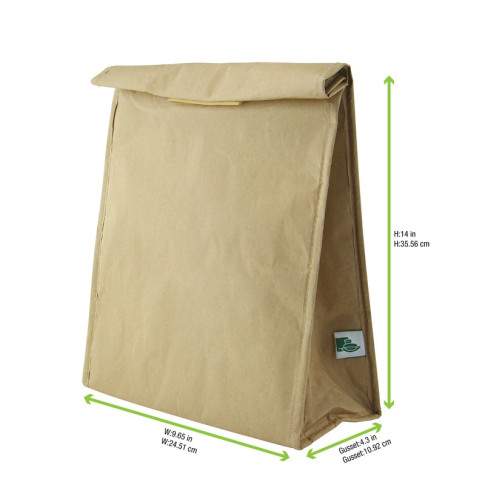 Sac isotherme repas avec fermeture velcro  245x120mm H350mm