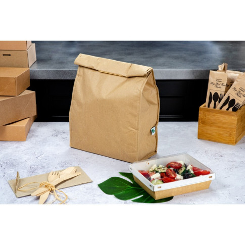 Sac isotherme repas avec fermeture velcro  245x120mm H350mm