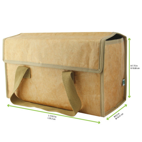 Sac isotherme repas avec poignées  355x180mm H190mm
