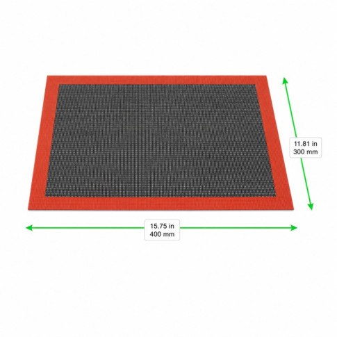 Tapis de cuisson en silicone  300x400mm