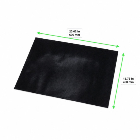 Feuille de protection silicone réutilisable pour four 600x400mm