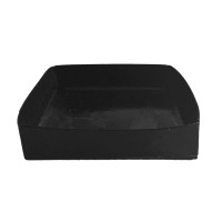 Panier BBQ solide avec bordure 279x279mm H30mm