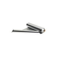Rouleau de film aluminium de 10 microns 45 cm de large et 200 m de long 300x500mm H100mm