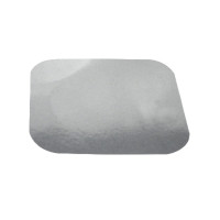 Opercule carton pour barquette aluminium 144x113mm