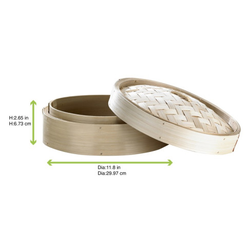 Cuiseur vapeur bambou   H60mm