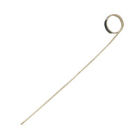Pique bambou noir "Joyo" rond  H180mm